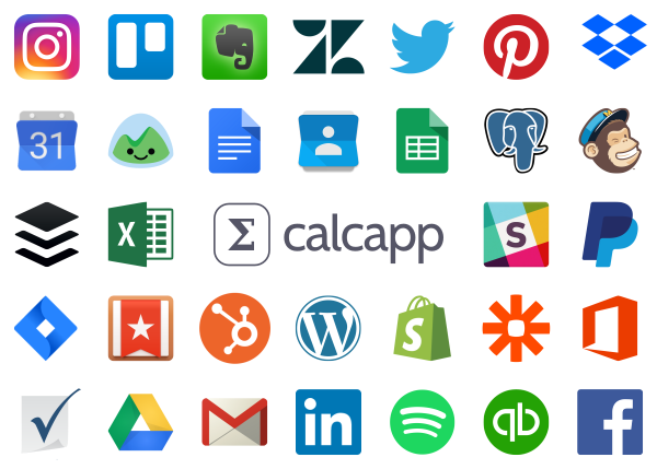 All the services you can use with Calcapp